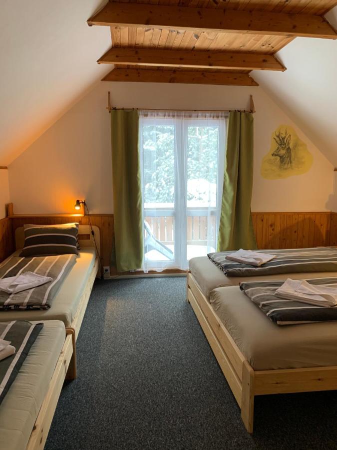 Chata Jezevec Hojsova Stráž Buitenkant foto