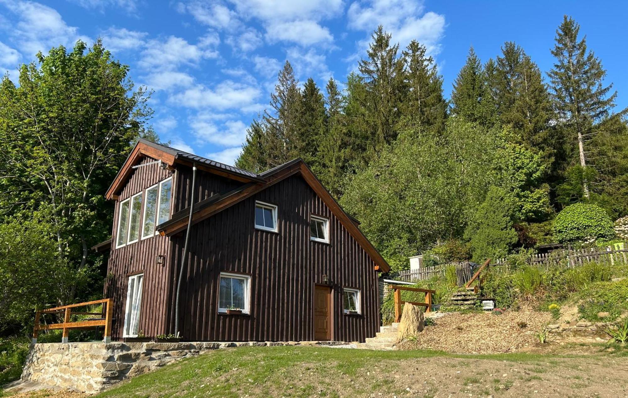 Chata Jezevec Hojsova Stráž Buitenkant foto